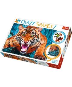 TREFL Crazy Shapes Puzle Tīģeris, 600