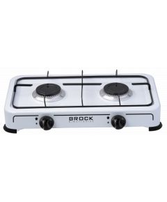 Двухкомфорочная газовая плита Brock Electronics GS 002 W