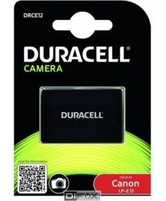 Duracell Li-Ion Akku 750 mAh for Canon LP-E12