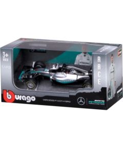 BBURAGO car model 1/43 Racing 2016 Mercedes AMG Petronas W07 Hybrid, 18-38026