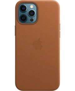 Apple  Leather Case with MagSafe for iPhone 12 Pro Max Saddle Brown