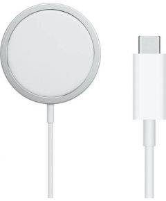 RoGer Зарядное устройство MagSafe 15W для Apple iPhone / 12 mini / 12 / 12 PRO / 12 PRO MAX / 5V / 2A / 1m USB-C / белое