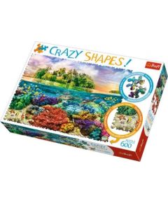 TREFL Crazy Shapes Puzle Tropu sala, 600