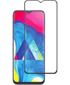 Fusion Full Glue 5D Tempered Glass Aizsargstikls Pilnam Ekrānam Samsung A415 Galaxy A41 Melns