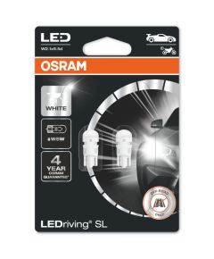 Osram spuldžu komplekts O2825DWPX2 LEDriving SL W5W WHITE