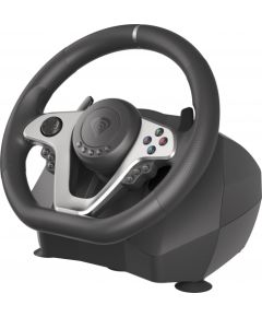 Genesis Seaborg 400 driving wheel, Black, Wired