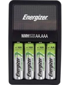 Energizer Maxi lādētājs AA/AAA ar 4 AA 2000mAh akumulatoriem