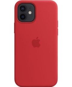 Apple  Silicone Case with MagSafe  for iPhone 12 mini Red