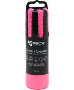 Sbox Screen Cleaner 150ml CS-5005 pink