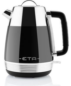 ETA Storio Kettle ETA918690020 Standard, 2150 W, 1.7 L, Stainless steel, Black, 360° rotational base