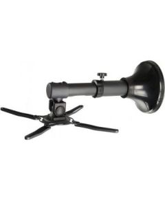 NEWSTAR PROJECTOR  Sienas stiprinājums  (LENGTH: 37-47 CM = ULTRA SHORT THROW) 12 KG BLACK