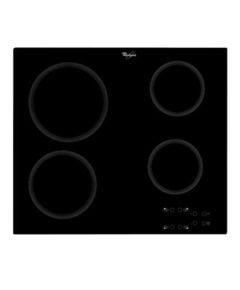 WHIRLPOOL AKT801NE keramiskā plīts virsma, 58 cm, melna