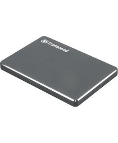 External HDD|TRANSCEND|StoreJet|1TB|USB 3.1|Colour Iron Grey|TS1TSJ25C3N