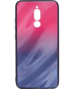Evelatus Xiaomi Redmi 8 Water Ripple Gradient Color Anti-Explosion Tempered Glass Case Gradient Pink-Purple
