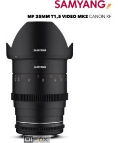 Samyang MF 35mm T1,5 VDSLR MK2 Canon RF