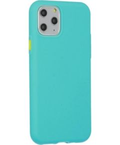 Fusion Solid Case Silikona Aizsargapvalks Priekš Huawei P30 Lite Mentola