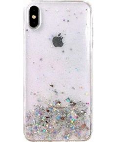 Fusion Glue Glitter Back Case Силиконовый чехол для Apple iPhone 12 Pro Max Прозрачный