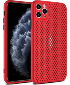 Fusion Breathe Case Силиконовый чехол для Apple iPhone 12 / 12 Pro Красный