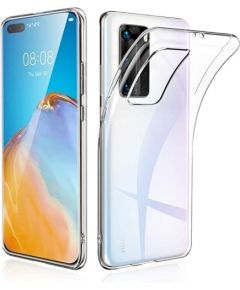 Fusion Ultra Back Case 2 mm Izturīgs Silikona Aizsargapvalks Priekš Huawei P40 Pro Caurspīdīgs