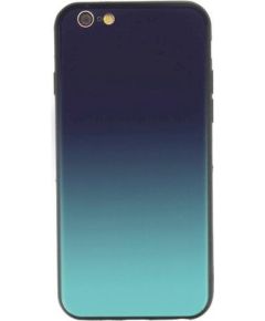 Fusion Aurora Back Case Silikona Aizsargapvalks Priekš Apple iPhone X / XS Melns - Zaļš