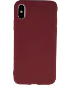 Fusion Soft Matte Back Case Силиконовый чехол для Apple iPhone 11 Pro Темно Красный