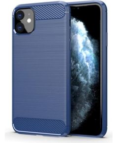 Fusion Trust Back Case Silikona Aizsargapvalks Priekš Apple iPhone 11 Pro Max Zils