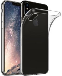 Fusion Ultra Back Case 1 mm Izturīgs Silikona Aizsargapvalks Priekš Apple iPhone XS Max Caurspīdīgs