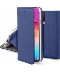 Fusion Magnet Case Grāmatveida Maks Priekš Xiaomi Redmi 8A Zils