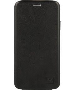 Vennus Elegance Case Vertikāli Atverams Maks Priekš Samsung A215 Galaxy A21 Melns