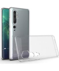 Fusion Ultra Back Case 0.3 mm Izturīgs Silikona Aizsargapvalks Priekš Xiaomi Mi Note 10 Pro / Mi Note 10 Caurspīdīgs