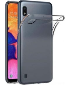 Fusion Ultra Back Case 0.3 mm Izturīgs Silikona Aizsargapvalks Priekš Samsung A105 Galaxy A10 / Galaxy M105 M10 Caurspīdīgs