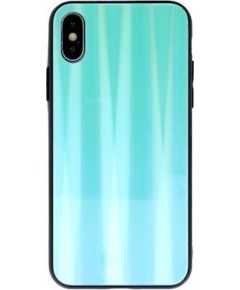 Mocco Aurora Glass Apvalks Priekš Apple iPhone 7 / 8 / SE 2020 Zils