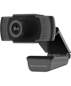 Conceptronic AMDIS01B 1080p Full HD Webcam  WEB KAMERA AR MIKROFONU (Ir veikalā)