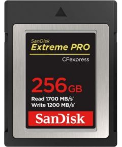 SanDisk Extreme PRO CFexpress™ Card Type B, 256GB, 1700MB/s Read, 1200MB/s Write