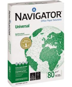 Papīrs NAVIGATOR Universal A5 80g/m2, 500 loksnes/iepakojumā