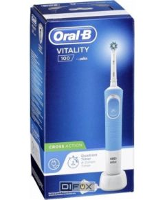 Braun Oral-B Vitality 100   blue CrossAction   Hangable Box