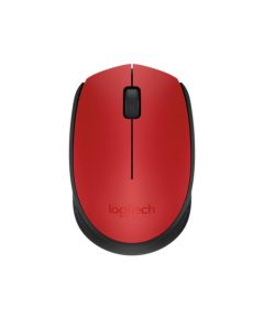 MOUSE USB OPTICAL WRL M171/RED 910-004641 LOGITECH