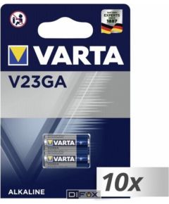 10x2 Varta electronic V 23 GA Car Alarm 12V