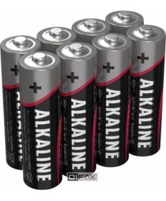 1x8 Ansmann Alkaline Mignon AA LR 6 red-line