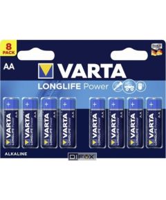 1x8 Varta Longlife Power Mignon AA LR06