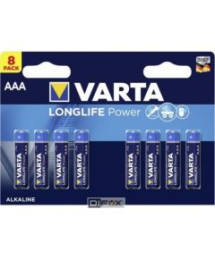 1x8 Varta Longlife Power Micro AAA LR03