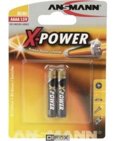 1x2 Ansmann Alkaline AAAA X-Power        1510-0005