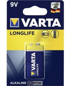 1 Varta Longlife 9V-Block     k 6 LR 61