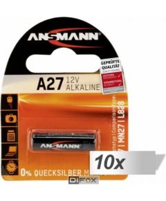 10x1 Ansmann A 27 LR 27