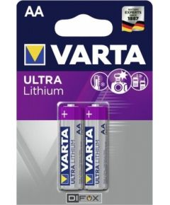 10x2 Varta Ultra Lithium Mignon AA LR 6