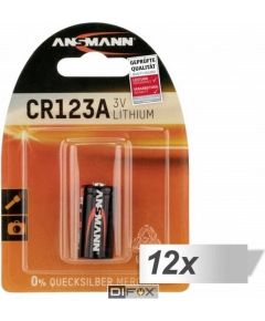 12x1 Ansmann CR 123 A