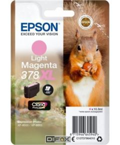 Epson ink cartridge 378 XL light magenta Claria Photo HD   T 3796