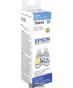 Epson ink cyan T 664 70 ml       T 6642