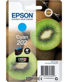 Epson ink cartridge cyan Claria Premium 202        T 02F2