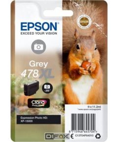 Epson ink cartridge grey Claria Photo HD 478 XL    T 04F6